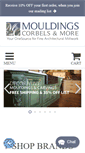 Mobile Screenshot of mouldings.com